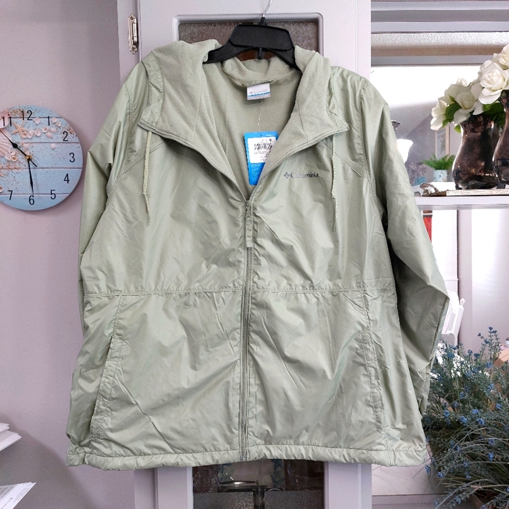 Columbia Center Ridge Fleece Lined Jacket XXL NWT